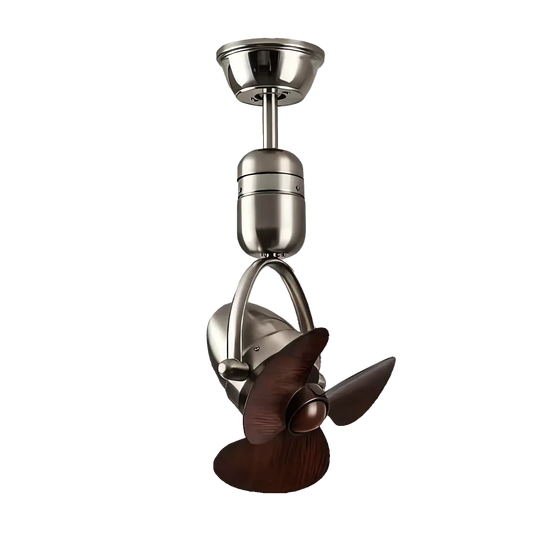 Sparrow 14" Woodgrain Ceiling Fan with 6 Speed Remote Control & BLDC Motor - MR Homes