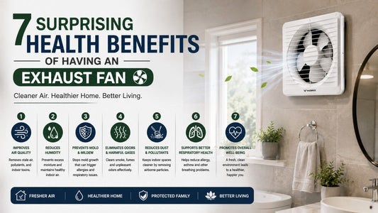 7 Surprising Health Benefits of Having an Exhaust Fan 