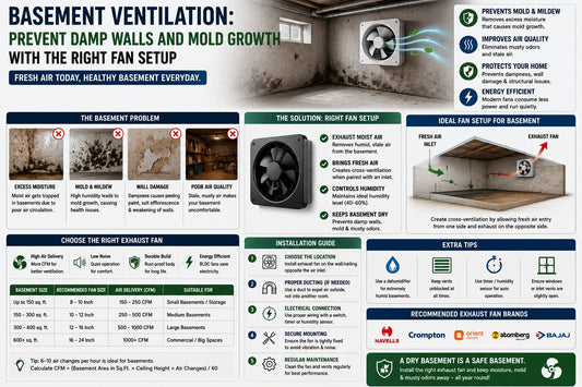 How to Ventilate a Basement Properly: Complete Guide