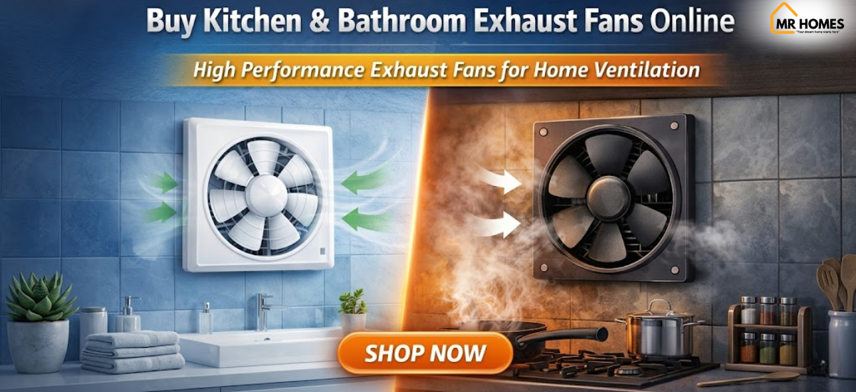 Buy Kitchen & Bathroom Exhaust Fans Online | High Performance Exhaust ...