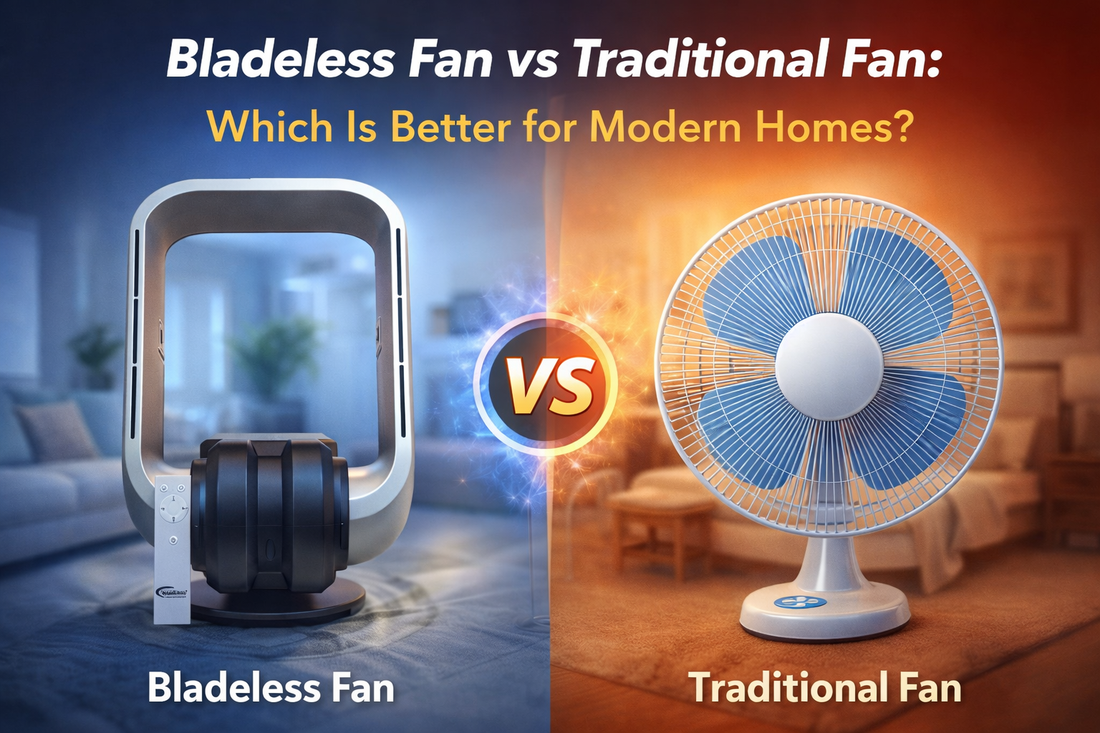Bladeless Fan vs Traditional Fan: Which Is Better for Modern Homes? - MR Homes