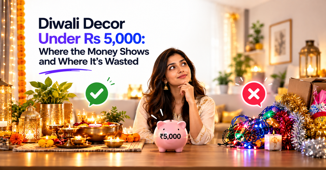 Diwali Decor Under Rs 5,000: Where the Money Shows and Where It's Wasted