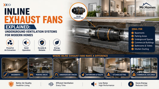 Inline Exhaust Fans Explained: Underground Ventilation Systems for Modern Homes