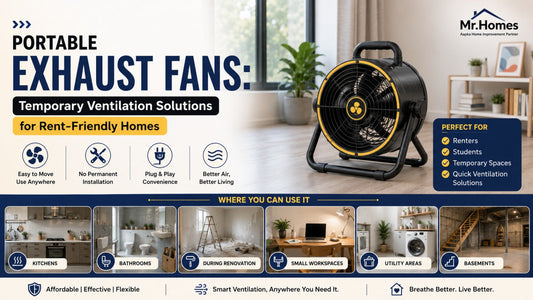 Portable Exhaust Fans: Temporary Ventilation Solutions for Rent-Friendly Homes