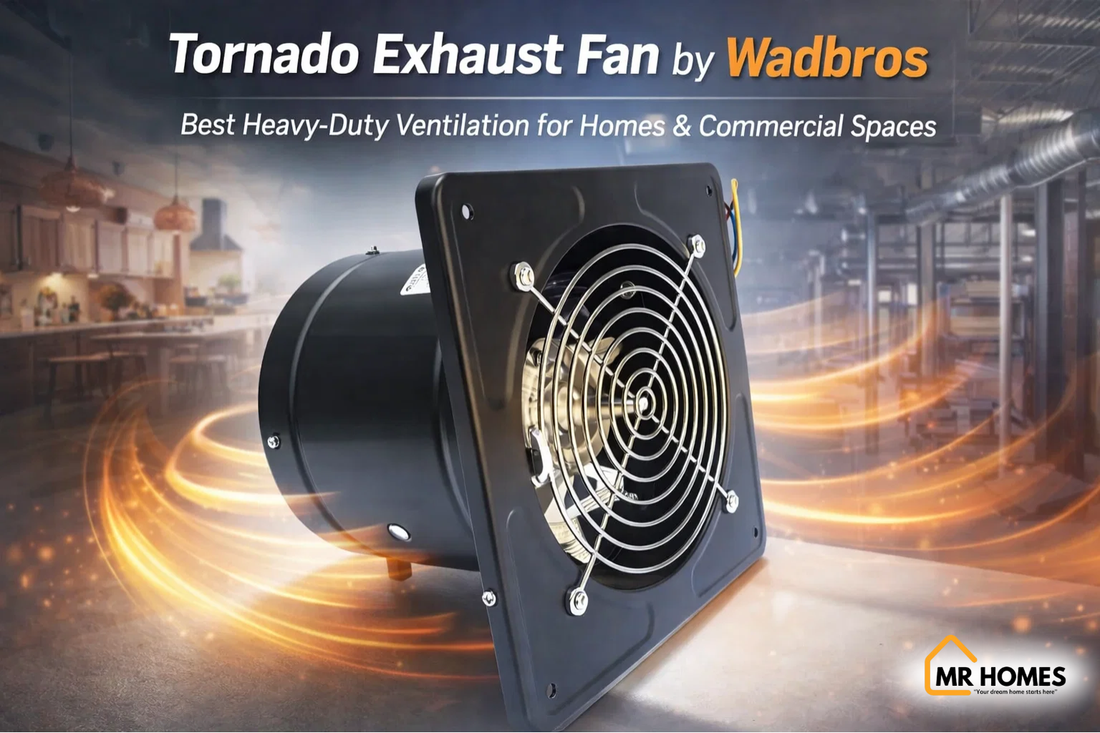 Tornado Exhaust Fan by Wadbros | Best Heavy-Duty Ventilation for Homes & Commercial Spaces - MR Homes