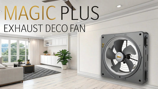 Magic Plus Ceiling Deco Fan for Stylish Comfort | MR Homes - MR Homes