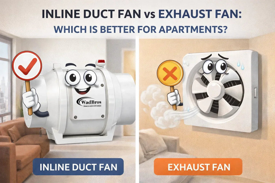 Inline Duct Fan vs Exhaust Fan: Which Is Better for Apartments? - MR Homes