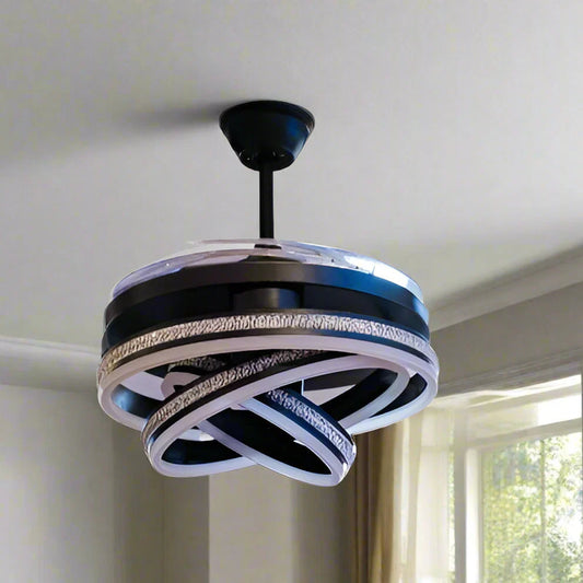 Lite Sparrow Remote Operated Forward And Reverse 4 Blades Ceiling Fan By Wadbros