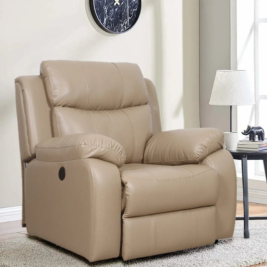 Joy Living Room Motorized Recliners in Vinyl - MR Homes