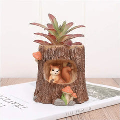 Squirrel Tree Pot - MR Homes