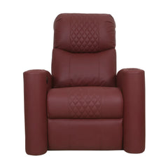 Crown home theatre motorized recliner in leatherette - MR Homes