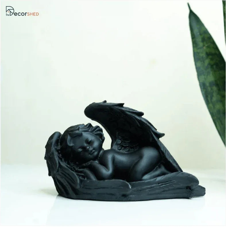 Mini Statue of Black Angel - MR Homes