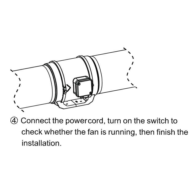 Inline Duct Fan WAD/IL Ventilation Fan by Wadbros - MR Homes