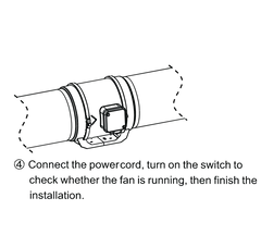Inline Duct Fan WAD/IL Ventilation Fan by Wadbros - MR Homes