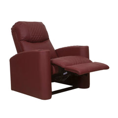 Crown home theatre motorized recliner in leatherette - MR Homes