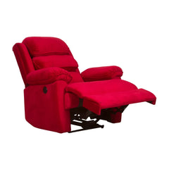 Desire Motorized Recliners in Red Fabric - MR Homes