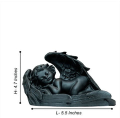 Mini Statue of Black Angel - MR Homes