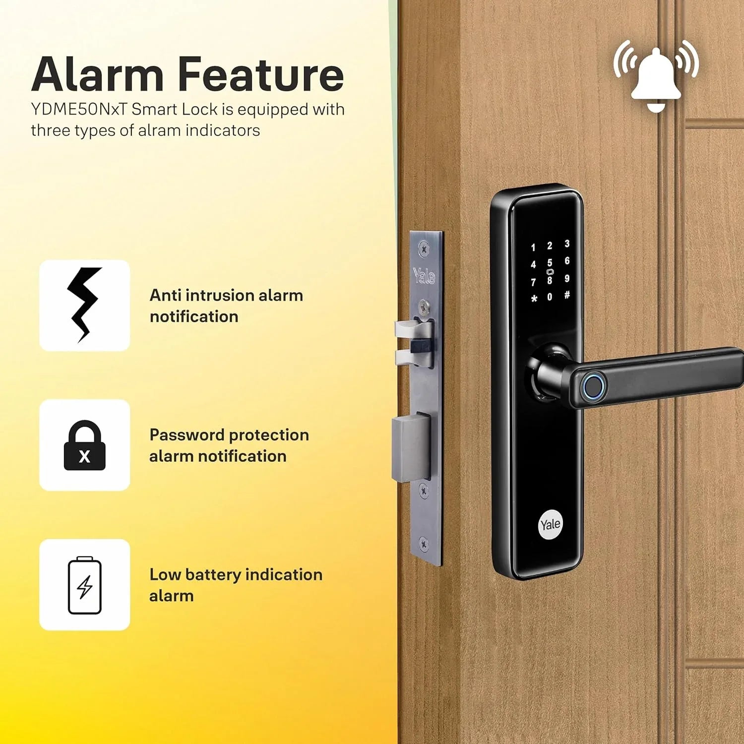 YDME50NxT Smart Door Lock - MR Homes