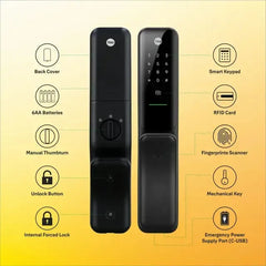 Yale Kyra Pro Push Pull Mortise Digital Smart Door Lock - MR Homes