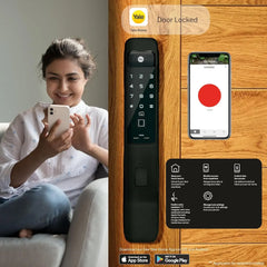 YMI 70 RB - A Series, Push Pull Smart Lock - MR Homes