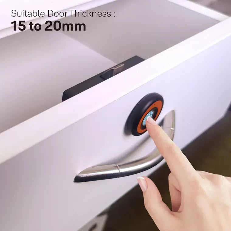 YLDRPB Drawer Black Digital Furniture Lock - MR Homes