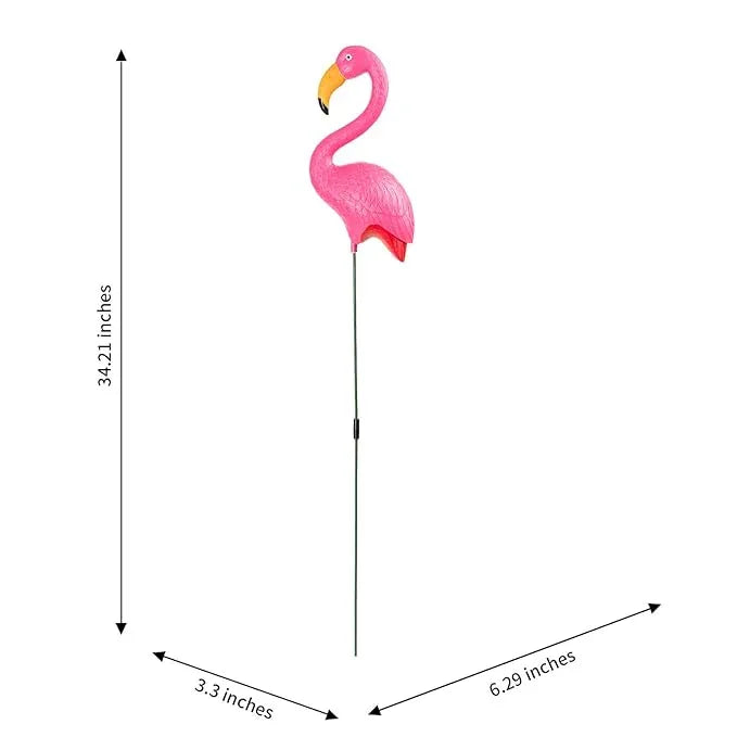 Flamingo Garden Stakes (Set of 2) - MR Homes