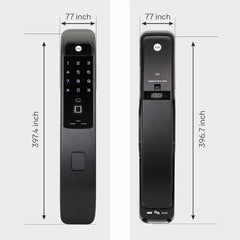 YMI 70 RB - A Series, Push Pull Smart Lock - MR Homes