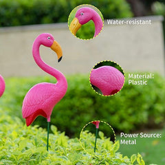 Flamingo Garden Stakes (Set of 2) - MR Homes