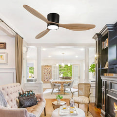 Robin reiga Indoor Ceiling Fan with Led Light & Remote Control - MR Homes