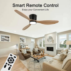 Robin reiga Indoor Ceiling Fan with Led Light & Remote Control - MR Homes