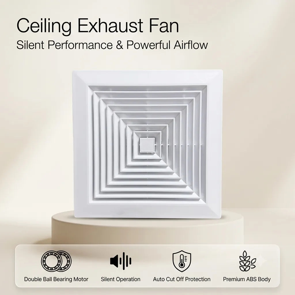 BPT GRID CEILING EXHAUST FAN SEPEFICATION