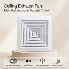 BPT GRID CEILING EXHAUST FAN SEPEFICATION