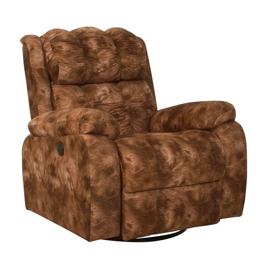 Casa rocking revolving recliner side view