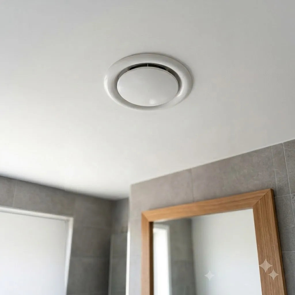 Disc Diffuser in Ceiling