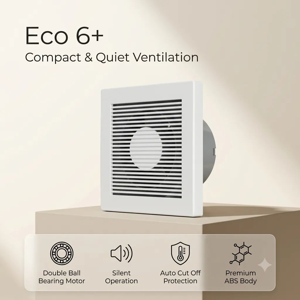 Specification of Eco Exhaust fan.