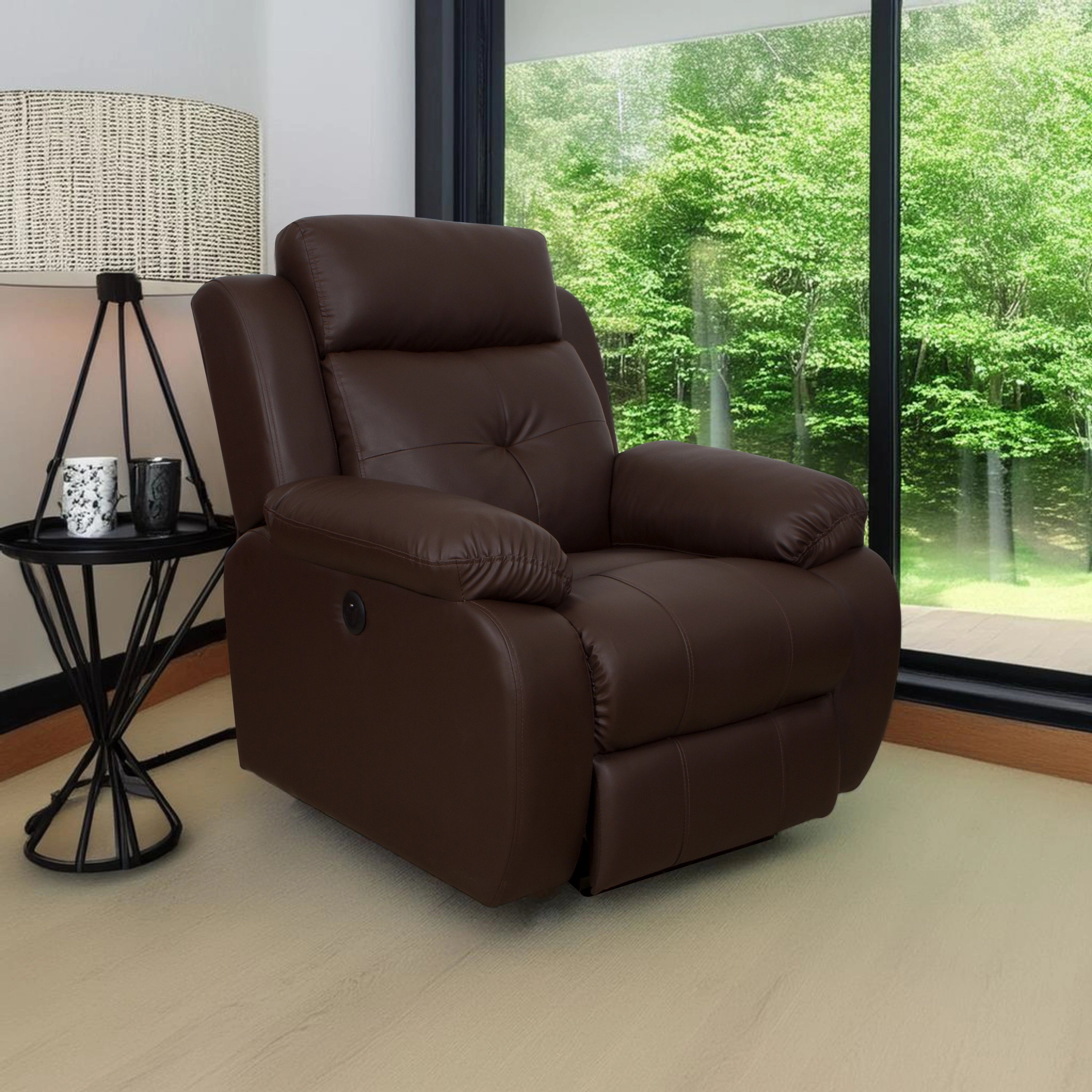 Elysian motorized recliner side view