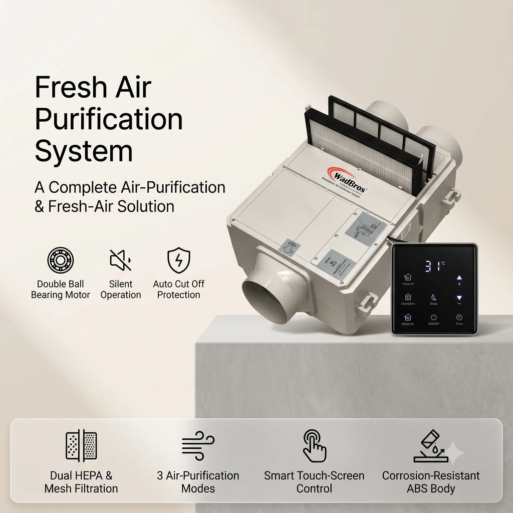 SINGLE ROOM FRESH AIR SYSTEM SEPFICATION.