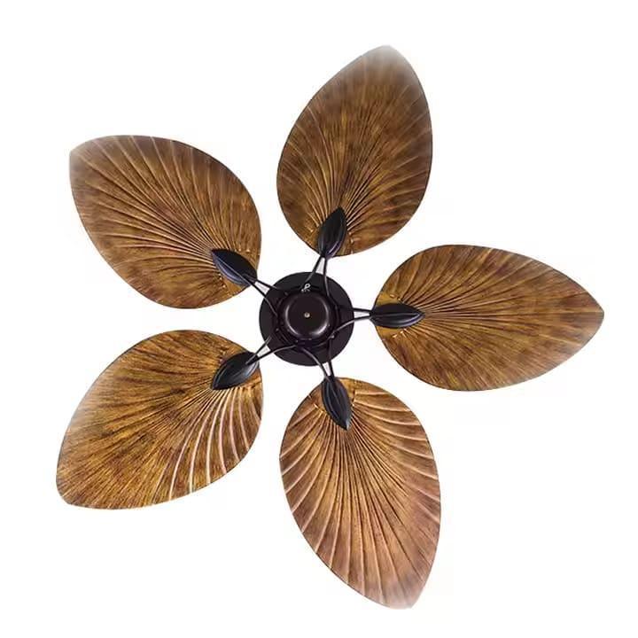 Antique Teetar Ceiling Fan – BLDC Motor, 5 Blades, Remote Control - MR Homes