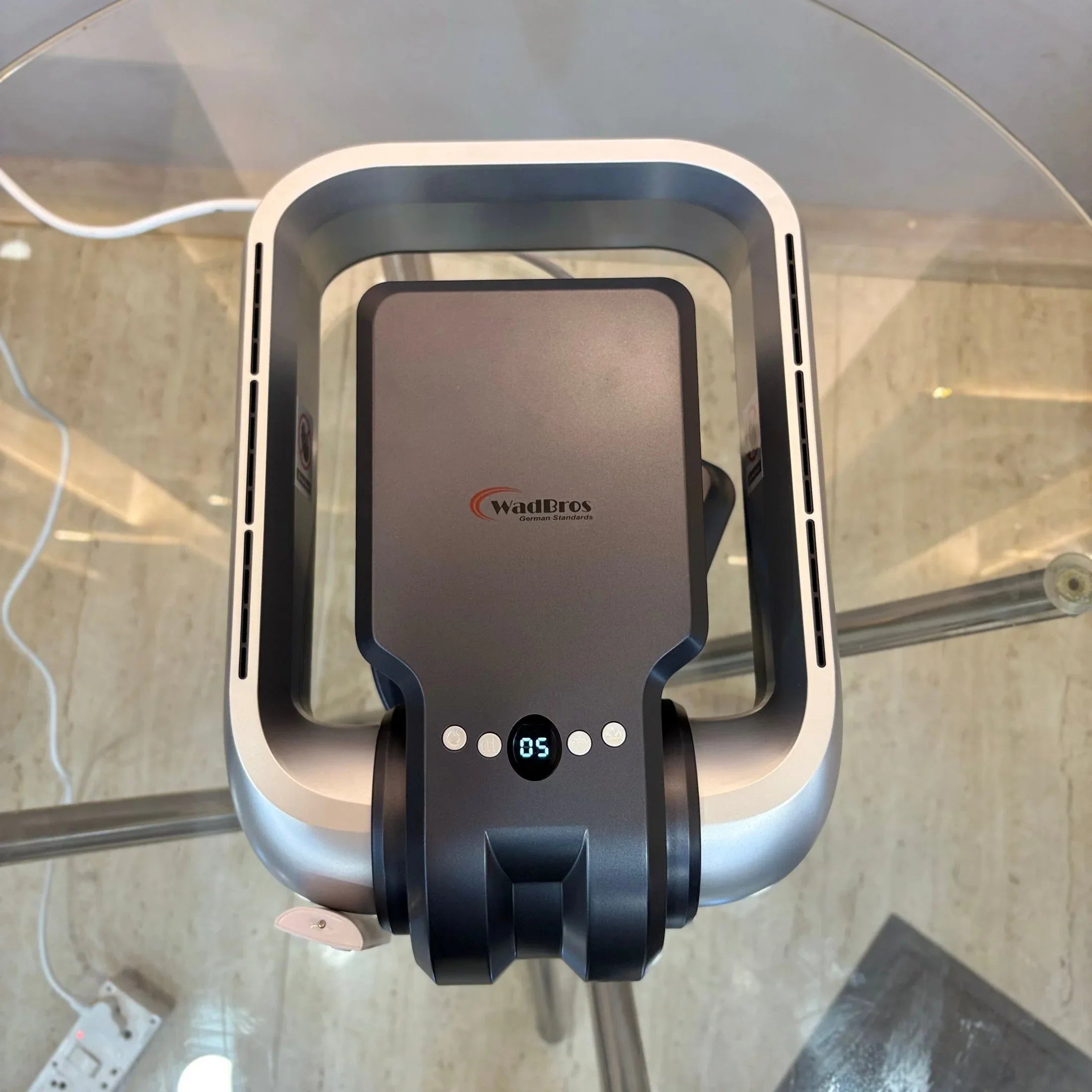 WOW Plus Bladeless Wall-Mounted & Table-Top Personal Air Circulation Fan with Remote | Heater + Air Purifier by WadBros - MR Homes