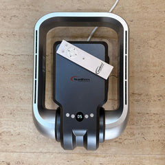 WOW Plus Bladeless Wall-Mounted & Table-Top Personal Air Circulation Fan with Remote | Heater + Air Purifier by WadBros - MR Homes