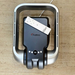 WOW Plus Bladeless Wall-Mounted & Table-Top Personal Air Circulation Fan with Remote | Heater + Air Purifier by WadBros - MR Homes