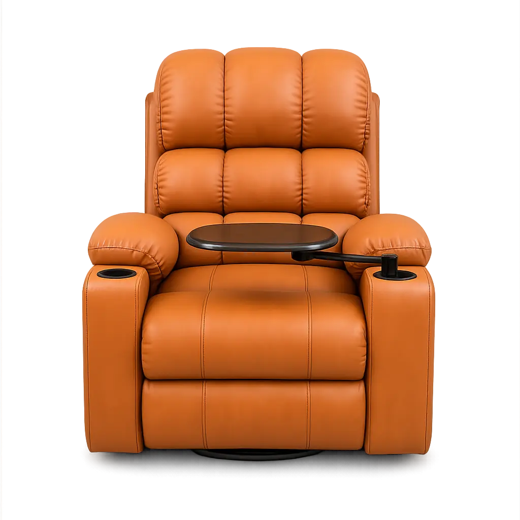 Luxuria rocking and revolving recliner chair