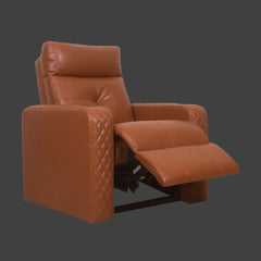 Side view of Lavish motorized home theater recliner sofa