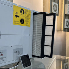 WADBROS FRESH AIR NEO VENTILATION SYSTEM WITH HEPA FILTER AND PM2.5 AIR PURIFICATION