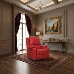 Robust manual recliner in reclined position