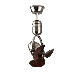 Sparrow 14" Woodgrain Ceiling Fan with 6 Speed Remote Control & BLDC Motor - MR Homes