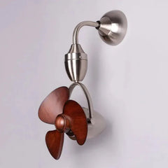 Sparrow 14" Woodgrain Ceiling Fan with 6 Speed Remote Control & BLDC Motor - MR Homes