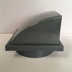 Weatherproof Exhaust Fan Cover with Reverse Wind Protection | 4 Inch & 6 Inch | Wadbros