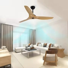 Bulbul Ceiling Fan – 52 Inch Woodgrain BLDC Fan with Remote Control - MR Homes