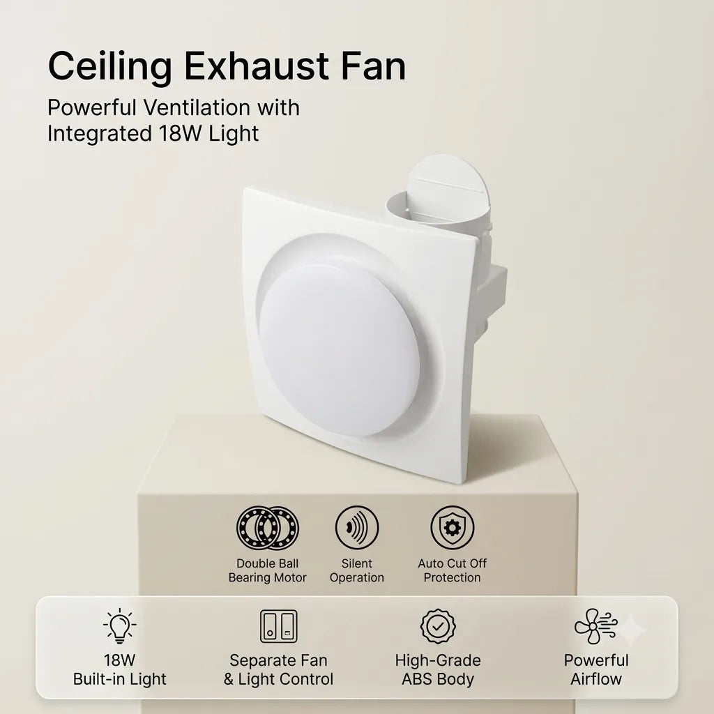 Specification of ceiling exhaust fan